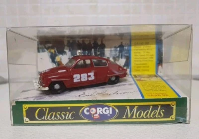  1/43 CORGI SAAB 96 M.CARLO RARO .NO MINICHAMPS BRUMM VITESSE PROGETTO K BURAGO  - Immagine 1 di 4