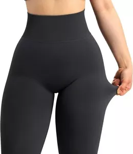 MOOSLOVER Seamless Butt Lifting Workout Leggings for Women High Waist Yoga Pants - Picture 1 of 5