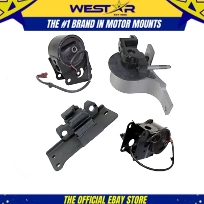 Juego de montaje de motor y transmisión 4 piezas para Nissan Murano 2003-2007 3,5 L 2x2 con sensor Foto 1 de 4