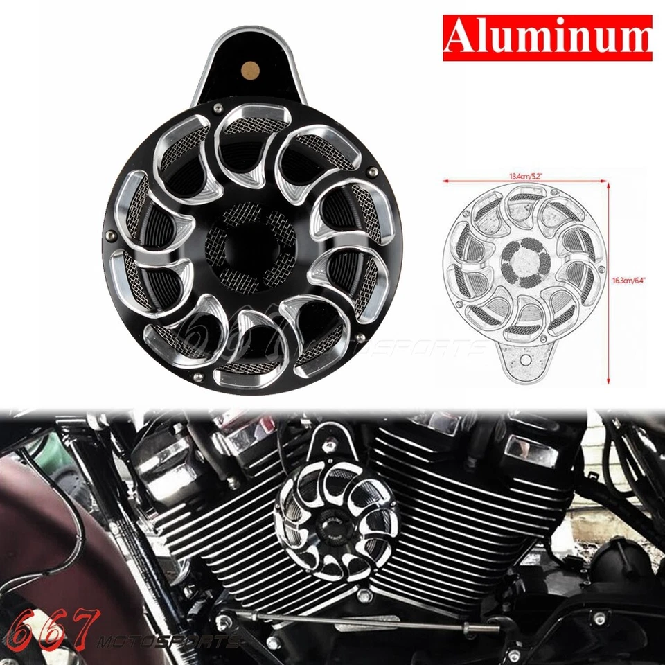 Крышка гудка с ЧПУ для мотоцикла Harley Big Twin Sportster XL 1200 883 2007-2018 - Изображение 1 из 4