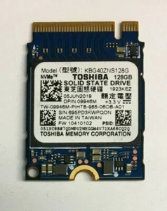 128 GB M.2 PCIE NVME 2230 SSD unidad de estado sólido marca principal Samsung, WD, SK Hynix - Imagen 1 de 4