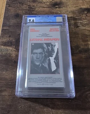 Lethal Weapon 1987 Movie VHS Sealed CGC 9.6 Grade A+ Warner Home Video 1991 - Image 1 of 4