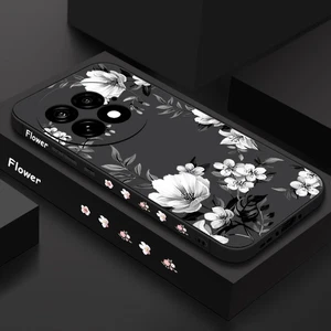 Blumenmuster Silikon Handyhülle Für OnePlus 13 13R Ace 5 Ace 3 Ace 2 12 12R 11R - Bild 1 von 17