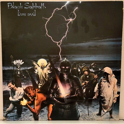 Black Sabbath "Live Evil" 2LP Vinyl Record 1982 Warner Bros. W1 23742 Foto 1 de 4