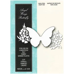 MEMORY BOX Stanzform Präge Stanzschablone Scrapbooking, Schmetterling 99211 - Bild 1 von 2