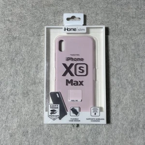 Apple iPhone Xs MAX Case Cover Skin Silk Soft Touch Liquid Silicone Pink New - Picture 1 of 2