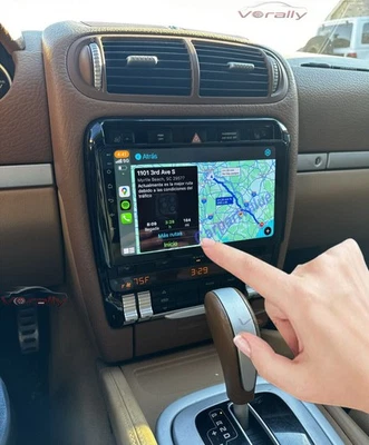 Apple CarPlay Para 2004-2006 Porsche Cayenne 9" Android Radio estéreo GPS Nav - Image 1 of 4