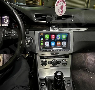 Für VW Passat CC 2008-2012 Apple CarPlay Android 13 Autoradio GPS RDS WiFi FM BT - Bild 1 von 4