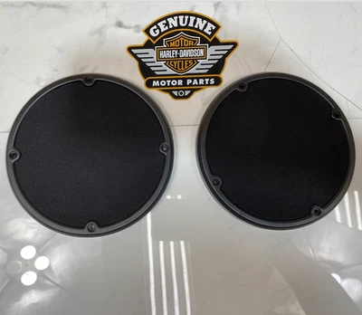 OEM 14-25 Harley Touring 6.5" Tour Pak Pack Speaker Covers/Grills - Image 1 of 4