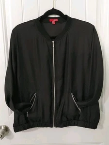 Women's Vintage 90s Bongo Bomber Jacket XL - Picture 1 of 6