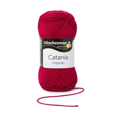 CATANIA von Schachenmayr - WEINROT (00192) - 50 g / ca. 125 m Wolle - Bild 1 von 4