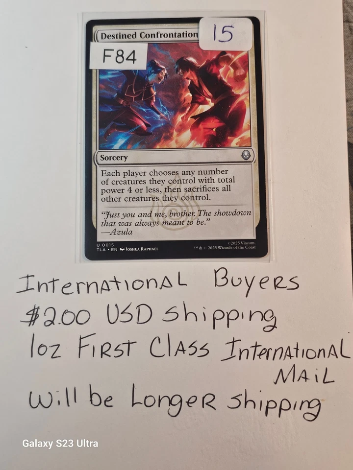 🔥Destined Confrontation MTG Card – Own the Epic Battle Before It’s Too Late!🔥 - Image 1 of 1