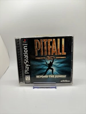 Pitfall 3D: Beyond the Jungle (Sony PlayStation 1, 1998) Tested Working - Image 1 of 3