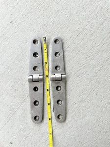 Stainless Steel Boat Hinge Set  316SS Nice Shape - Bild 1 von 4