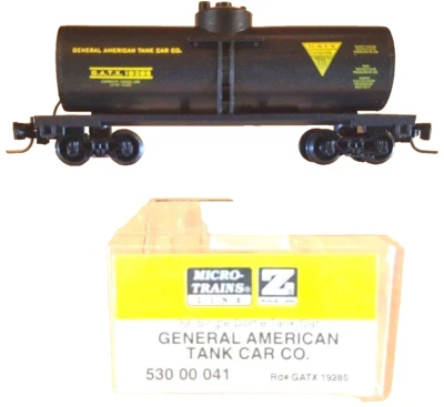 Z MTL 530 00 041 39' Single Dome Tank Car General American Tank Car Co GATX - Image 1 of 3