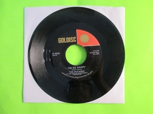 THE TEMPTATIONS BARBARA / THE DUNCANS I'M SO HAPPY 7" 45 EX - Picture 1 of 2