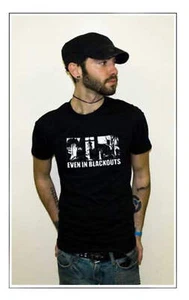 Camiseta Even in Blackouts Pop Punk Screeching Weasel Band - Imagen 1 de 17