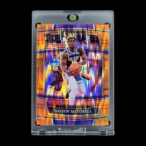 Davion Mitchell RC 2021-22 NBA Select Concourse Orange Flash Prizm SP Rookie #23 - Picture 1 of 2
