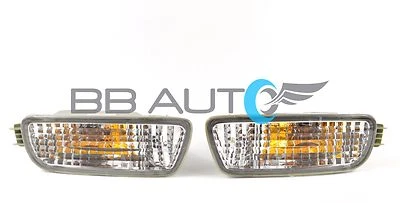 NEW LOWER FRONT BUMPER PARK SIGNAL LIGHTS SET w/ BULBS FOR 01-04 TOYOTA TACOMA - Image 1 of 2