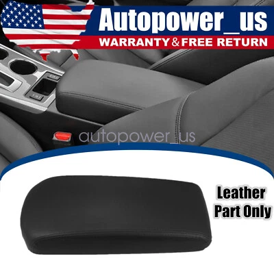 Tapa de consola reposabrazos cubierta negra para 2013 2014 2015 2016 2017 2018 Nissan Altima Foto 1 de 4