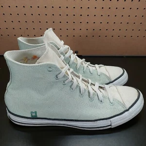 Converse Chuck Taylor All Star High Renew Cotton Green Oxide CUSTOM women's 11  - Picture 1 of 9