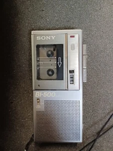 Sony BI-500 Business-Corder Voice Recorder/Dictaphone TESTED WORKING VINTAGE $$ - Picture 1 of 10