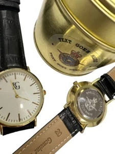 RAF Personalisierte Armbanduhr ROYAL AIR FORCE Wappen Luxus Leder Militäruhr - Bild 1 von 8