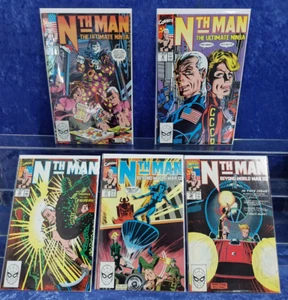 Marvel Comics Nth Man The Ultimate Ninja 1990 VF/NM 8 9 10 11 12 Lot 2 - Picture 1 of 6