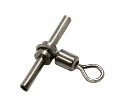 Black Nickel Crimp Swivels For Sea Fishing - All Sizes - Premium Quality! - Image 1 of 3