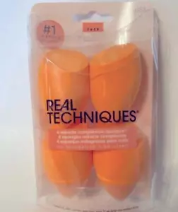 Real Techniques 💐 4 Miracle Complexion Sponges 💐 makeup tool set 91553 blender - Picture 1 of 2