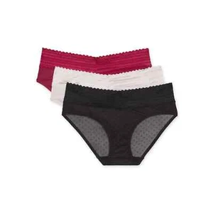WARNERS BLISSFUL BENEFITS HIPSTER PANTIES 3 PACK RU1793 640 - Picture 1 of 5