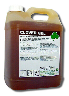 Clover Gel Concentrated Floor Cleaner Natural Pine Oil Bio Highly Active • 19.99£