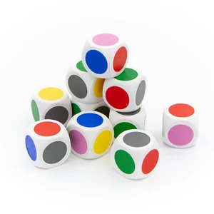 Spieltz Würfel - Farbwürfel aus Holz (16 mm) - Bild 1 von 4
