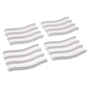 Tamiya 69575 Mini 4WD Japan Cup Junior Circuit Wave Section Set (White 4pcs) - Picture 1 of 2
