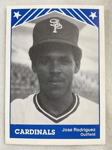 1983 St. Petersburg Cardinals-TCMA Minor League Baseball Card#23-Jose Rodriguez - Picture 1 of 1