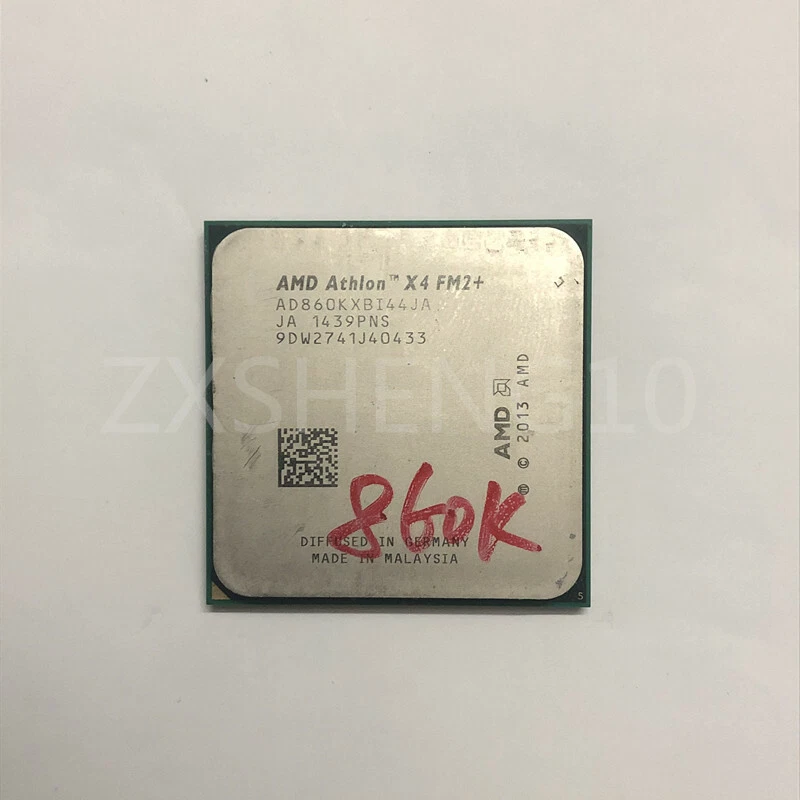 AMD Athlon X4 860K CPU Quad-Core 3.7 GHz 4M AD860KXBI44JA Socket FM2+ Processors - Image 1 of 2