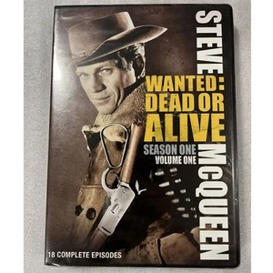 Wanted: Dead or Alive (DVD) Season 1 Volume 1 Brand New Sealed - Steve McQueen - Picture 1 of 2