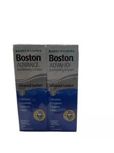 4 Pack -Bausch + Lomb Boston Advance Conditioning Lens Solution - Exp 09/01/2027 - Picture 1 of 3
