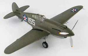 P-40B WARHAWK - WHITE 155 WHEELER FIELD HAWAII DEC7, 1941 - 1:48 HOBBY MASTER - Picture 1 of 5
