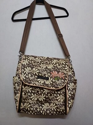 Сумка для подгузников Petunia Pickle Bottom большая наплечная вышитая детская шикарная Y2K мама - Изображение 1 из 4