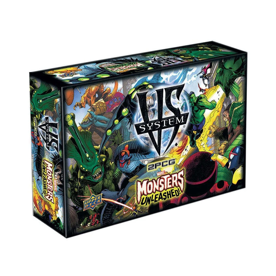 Upper Deck Marvel vs System Marvel Monsters Unleashed 2Pcg Ages 17 Years and Up Foto 1 de 1