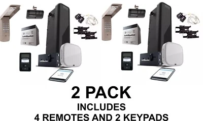 LiftMaster 98032 DC Heavy Duty Wall Mount Sectional Garage Door Opener Bundle X2 - Image 1 of 4