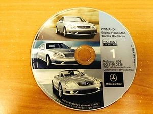 01 02 2003 MERCEDES CLK320 E320 E55 C320 E500 NAVIGATION MAP CD 1 CA NV HI 08 © - Picture 1 of 3