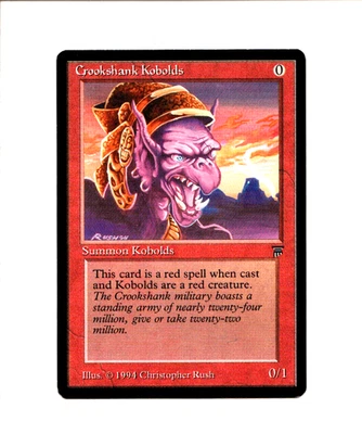 MTG Crookshank Kobolds SP+ Legends Magic the Gathering ~ Free Shipping ~ - Image 1 of 2