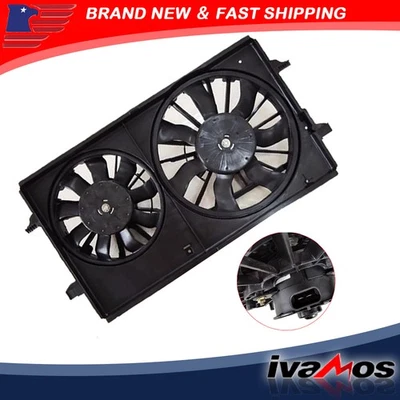 散热器冷却风扇组件适用于庞蒂亚克 G6 2005 - 10 适用于雪佛兰迈锐宝 04-12 — 第 1/4 张图片