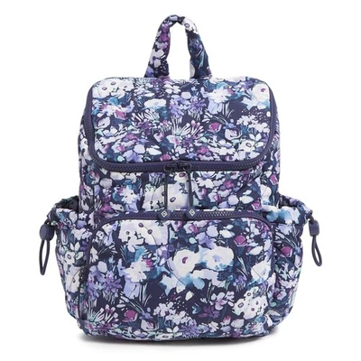Vera Bradley полулегкий рюкзак, художники сад фиолетовый, один размер - Изображение 1 из 4