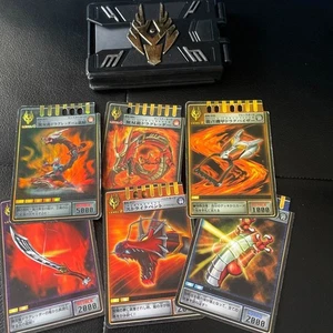 Kamen Rider Ryuki Transform Karten Set mit Spezialkoffer - 6 Karten - LEVEL 2 - - Bild 1 von 2