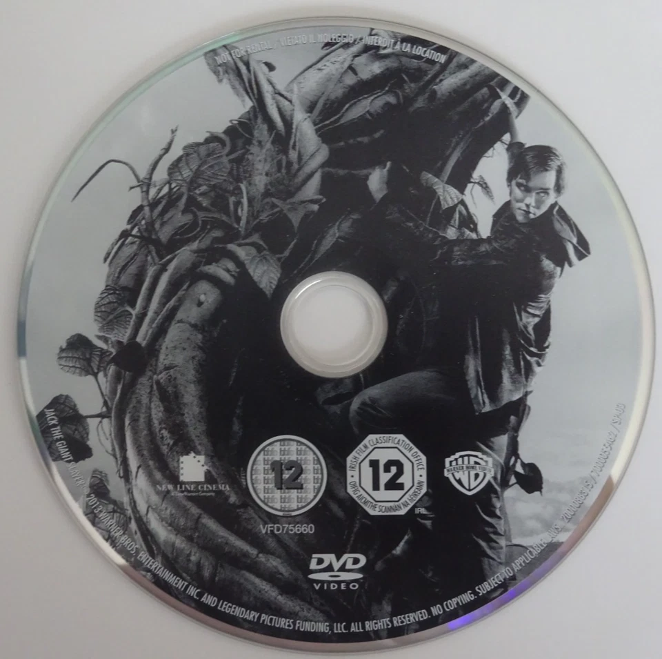 Jack The Giant Slayer (DVD, 2013) DISC ONLY - Image 1 of 1