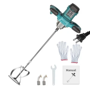 2500W Handheld Electric Mixer 6 Speed Adjustable Paint Putty Cement Concrete Mix - Picture 1 of 20
