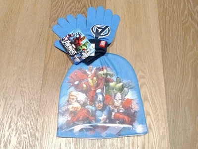Marvel Avengers Assemble 3-Juego de gorro/guante de invierno para niños, OSFM Foto 1 de 4